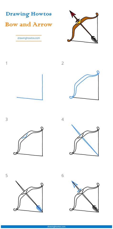 How To Draw A Bow And Arrow 5 Steps With Pictures Wik