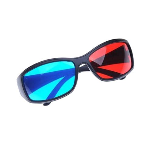 Buy Redandblue Cyan Anaglyph Simple Style 3d Glasses 3d Movie Game Extra Upgrade