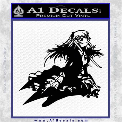 Anime Girl Decal Sticker A1 Decals