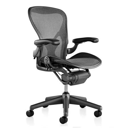Ultra guide about famous herman miller office chairs, useful tips for choosing right type of top brand aeron task chair for best price. Herman Miller Aeron Chair Size B Fully Featured Gray W ...