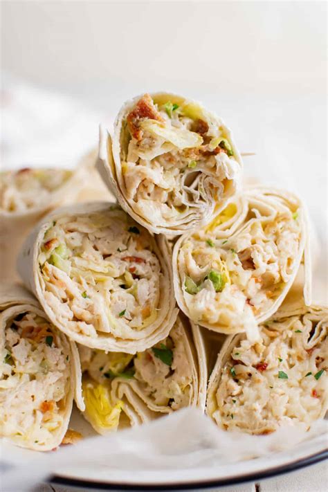 Chicken Bacon Ranch Wrap Recipe Easy Chicken Recipes