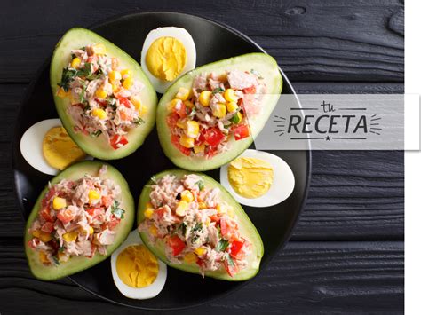 Aguacates Rellenos De Atún Tunalia