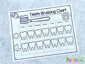 Free Printable Teeth Brushing Chart For Kids