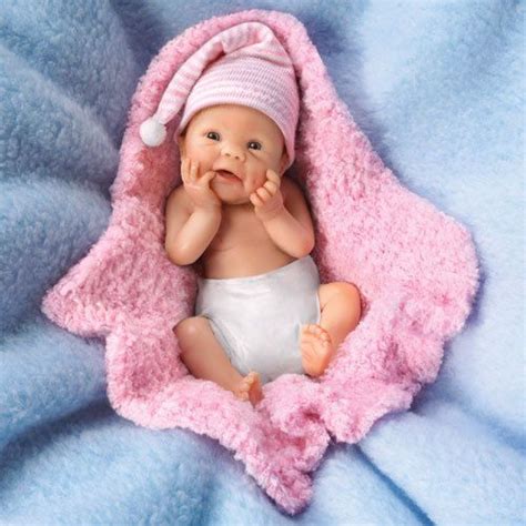 ASHTON DRAKE BUNDLE BABIES BY SHERRY RAWN BUNDLE OF LOVE BABY DOLL 4' RESIN | eBay | Baby mold 