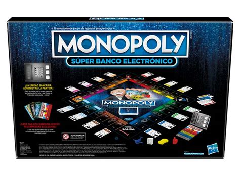 Monopoly/ monopolio banco electronico original juego de mesa. Ripley - JUEGO DE MESA MONOPOLY SUPER BANCO ELECTRONICO