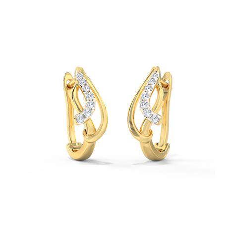 buy becca diamond hoop earrings online caratlane