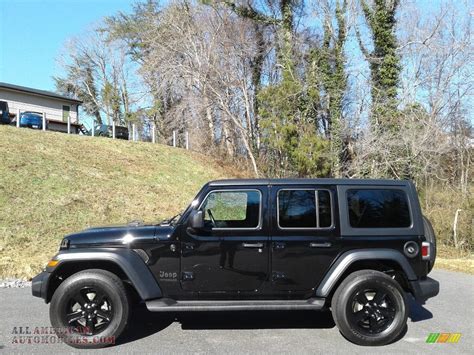 2020 Jeep Wrangler Unlimited Altitude 4x4 In Black For Sale Photo 9
