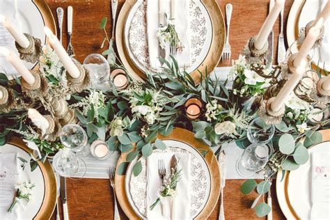 16 Wedding Table Setting Ideas For Your Wedding Theme Yeah Weddings