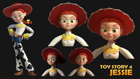 Artstation Toy Story 4 Jessie