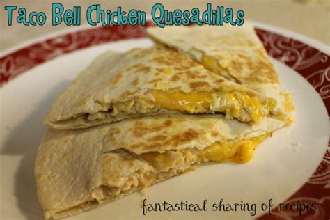 Fantastical Sharing of Recipes: Taco Bell Chicken ...