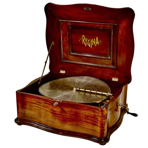 American Regina 20 34 Disc Music Box Renaissance Antiques