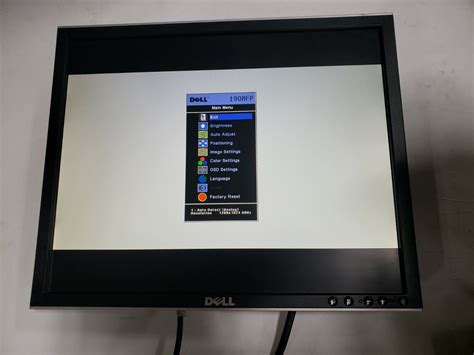Lot 4 Matching Dell 1907fpt 19inch Lcd Monitors No Stand Free Cables