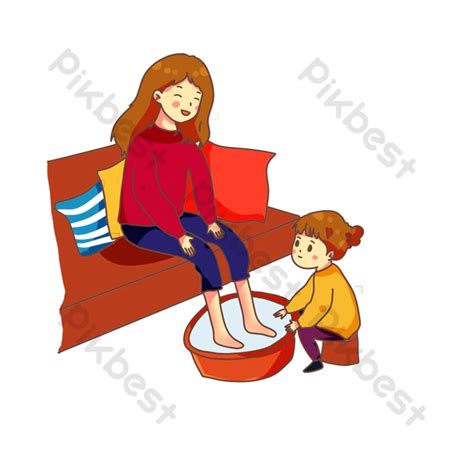 Honoring Parents Theme Theme Warm Cartoon Illustration Png Images Psd