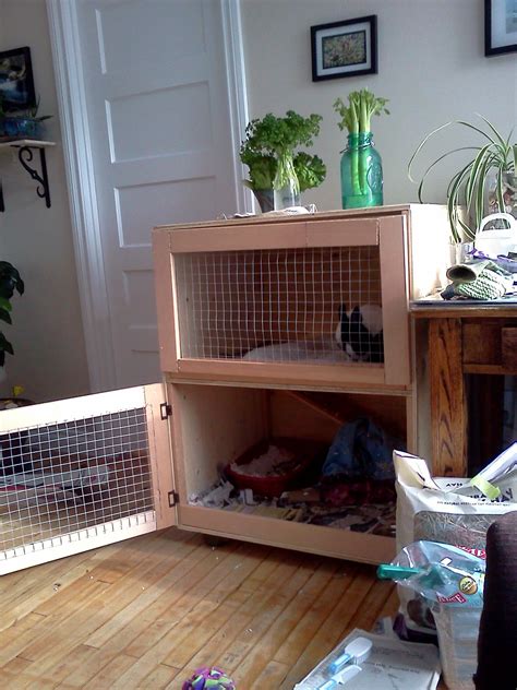 Build An Indoor Rabbit Cage 9 Steps With Pictures