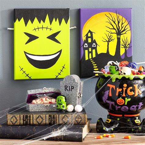 Deck The Halls For Halloween With Diy Kids Scary Halloween Art