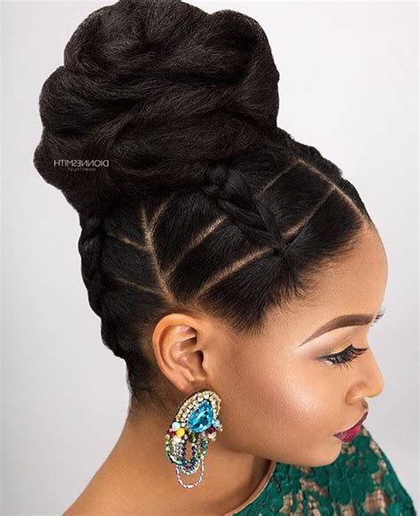 The Best Updo Hairstyles For Black Hair 2022 Nino Alex