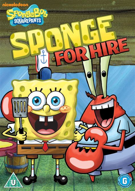 Spongebob Squarepants Sponge For Hire Dvd Zavvi Uk