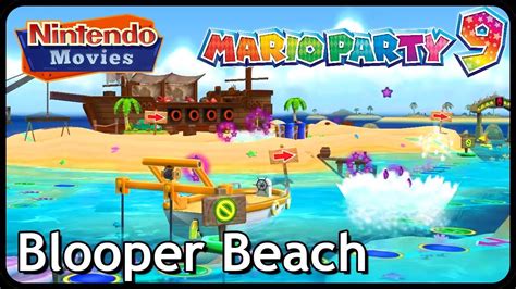 Mario Party 9 Blooper Beach 3 Players Youtube