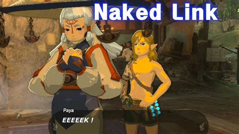 Characters Reaction To Half Naked Link Zelda Tears Of The Kingdom