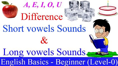 Difference Between Short Vowel And Long Vowel