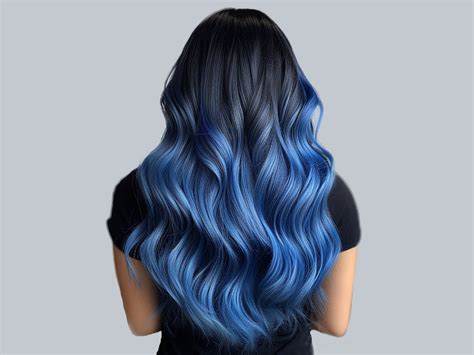 Stunning Blue Ombre Hair Colors Trending Right Now