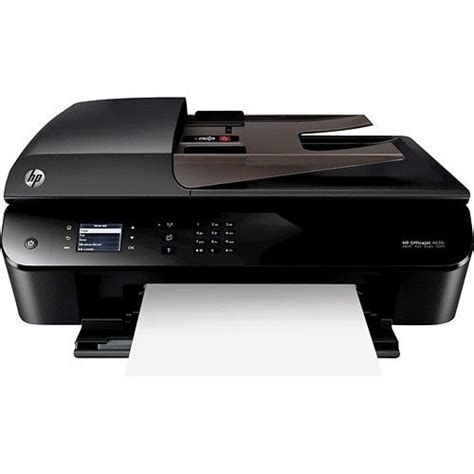 Hp Officejet 4630 Wireless E All In One Printer Black