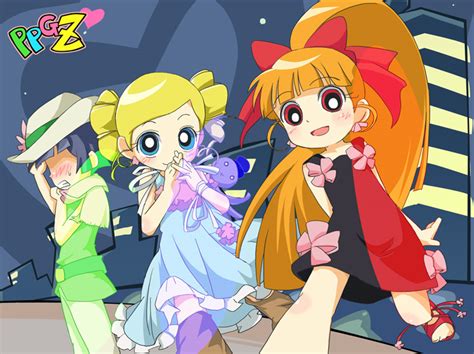 Akazutsumi Momoko Hyper Blossom Goutokuji Miyako Matsubara Kaoru And Octi Powerpuff Girls Z