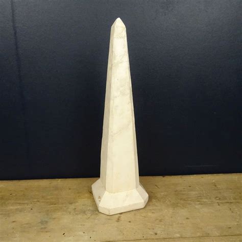 Large Plaster Obelisk For Decoration Le Palais Des Bricoles