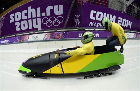 Winter Olympics 2014 Jamaica Bobsled Team Hits Sochi Track With New
