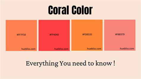 Coral Color Everything You Need To Know