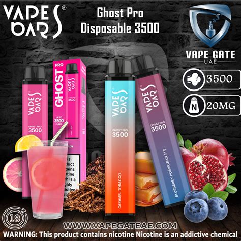 Vapes Bar Ghost Pro Disposable 3500 Puffs Dubai And Abu Dhabi