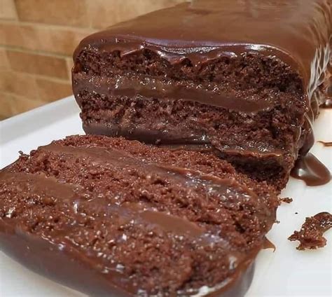 Bolo De Chocolate Recheado Com Brigadeiro Gourmet E Cobertura De Ganache