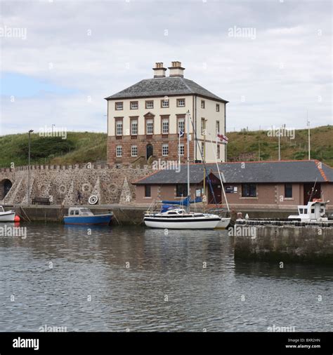 Exterior Of Gunsgreen Eyemouth Scotland June 2010 Stock Photo Alamy