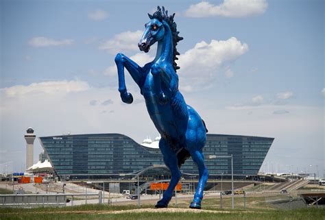 Denver Airport Horse Blucifer The Story Of The Deadly Blue Mustang