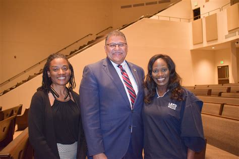 LRPD Major Cassandra Davis, Pulaski County Sherrif Eric Higgins, Laura