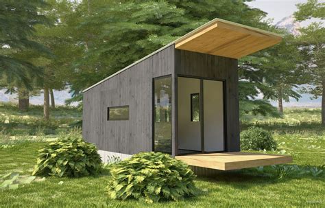 Camp Haus Wedge Wheelhaus Prefab Cabins Prefab Homes Tiny Modular