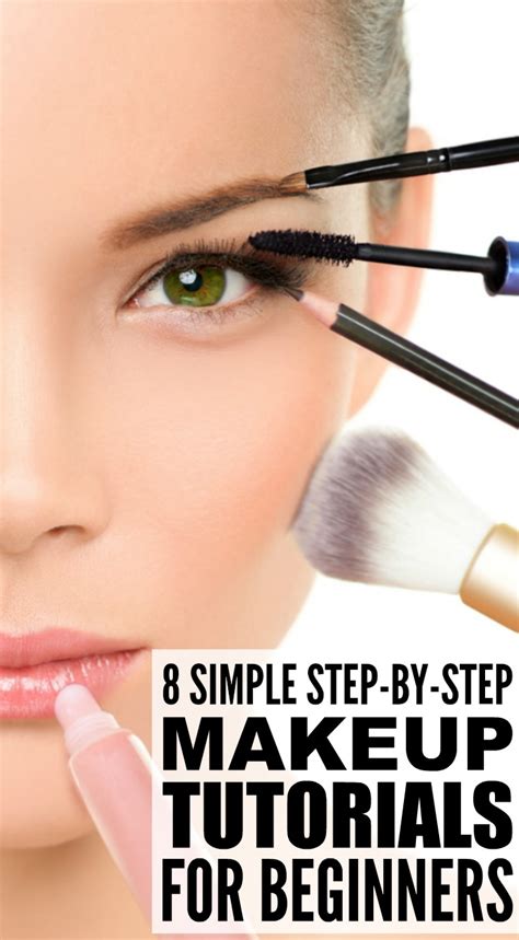 The third step is to apply the foundation using a sponge or a foundation brush. 8 Step-by-Step Makeup Tutorials for Beginners
