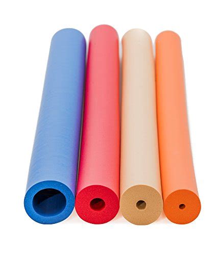12 Pack Closed Cell Foam Tubes For Grip Support Mixed Sizes Tubing For Silverware Pencils