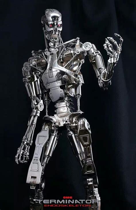 Terminator Endoskeleton T 800 Terminator Terminator Movies Cyborg