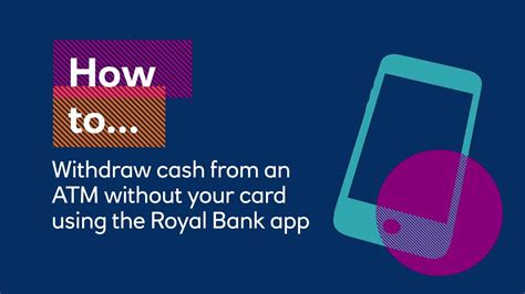 It all depends on which atms because they're all different. How to withdraw cash from an ATM without your card using your Royal Bank app - YouTube