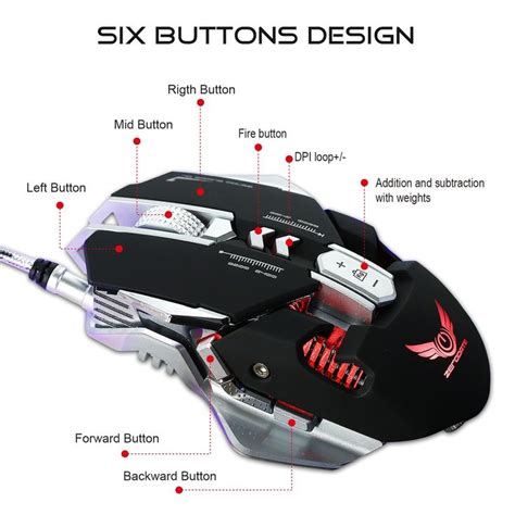 Mechanics Gaming Mouse Wired Macro Definition Freedom Set Up Add