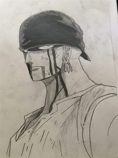 Roronoa Zoro Drawing Skill