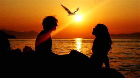 Image Result For Love Couples Hd Wallpapers 1080p Sunset Love