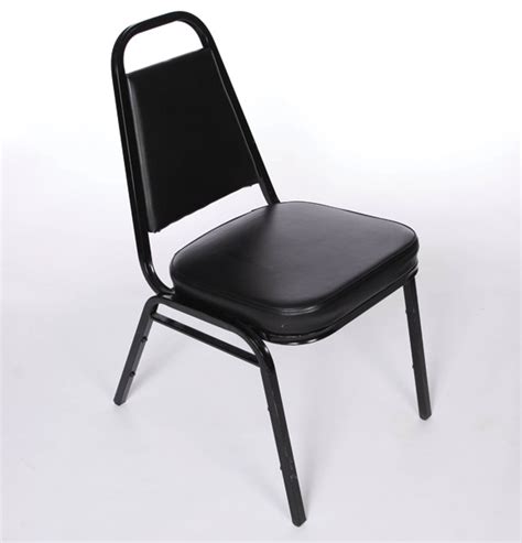 ✔ free shipping ✔ stackable chairs are perfect for office use too. Black Padded Stacking Chairs | United Rent All - Omaha