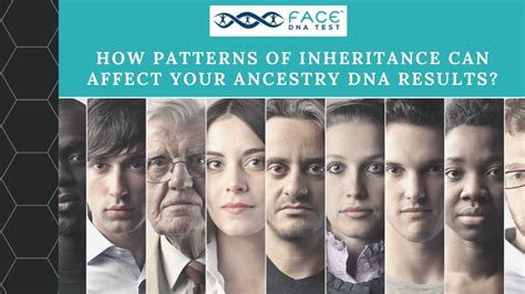 Patterns Of Inheritance Affect Your Ancestry Dna Results Face Dna Test