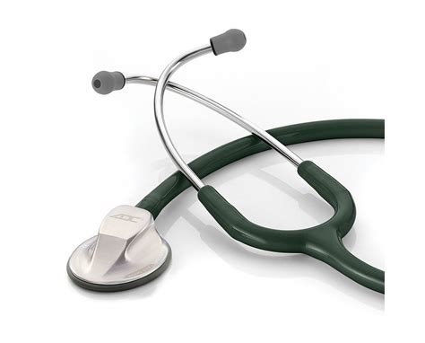 Adscope Platinum Stethoscope Dark Green — Tiger Medical