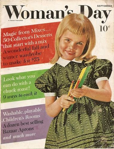 Womans Day Magazine September 1960 She Has A Cute Dress Flickr