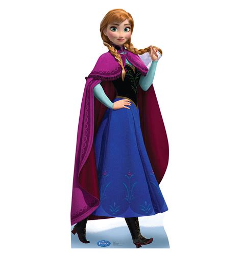 Anna Frozen Disney Princess Lifesize Cardboard Standup Standee Cutout