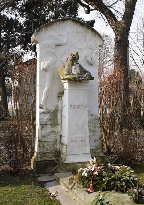 Grave Of Johannes Brahms By Mythos57 Redbubble