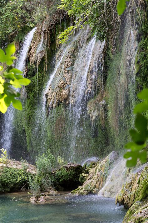Kursunlu Waterfall Nature Park Near Antalya Stock Image Image Of